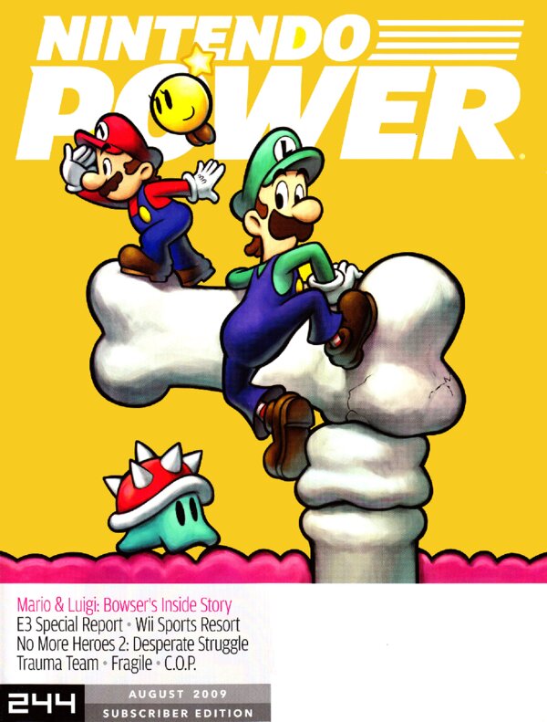 Nintendo Power Issue 244 (August 2009) cover